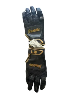 Used Franklin BB/SB Batting Gloves Black MD