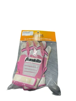 Used Franklin BB/SB Batting Gloves Pink Senior