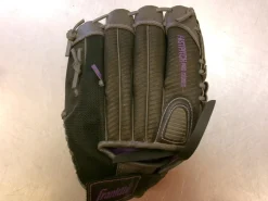Used Franklin FASTPITCH PRO RH Throw Fastpitch Gloves Grey 11"