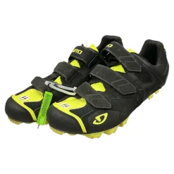 Used Giro EU 45.5 Bike Shoes Adult Yellow Senior 11.5