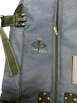 Used GOLF TRAVEL BAG Travel Bag Navy Blue