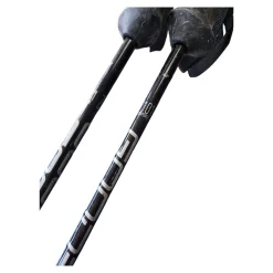 Used Goode 7101 COMPOSITE SKI POLES Mens DH Ski Pole Black 120 cm / 48 in