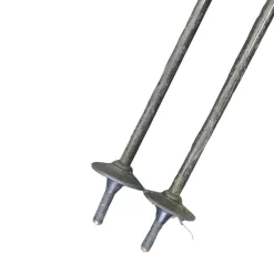 Used Goode SKI POLES Mens DH Ski Pole Black 120 cm / 48 in