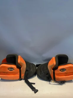 Used Grays FOOT COVERS 200 MEDIUM FH Shin Guards Orange 12"