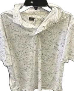 Used GREG NORMAN S.S. Golf Shirt M Grey SM