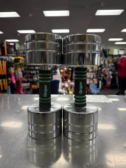 Used GRUPER 44LB ADJUSTABLE DUMBBELL SET Adj Dumbbells