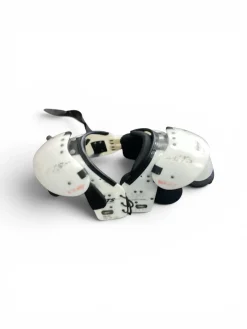 Used GTS SHOULDER PADS FB Shoulder Pads White Youth