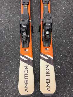 Used Head AMBITION Mens DH Ski/Binding Orange 150 cm