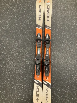 Used Head AMBITION SKIS Mens DH Ski/Binding Orange 150 cm