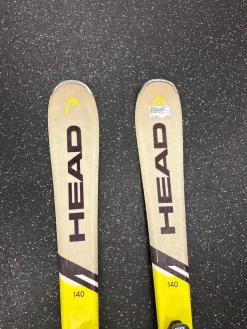 Used Head AMBITION SKIS Mens DH Ski/Binding Yellow 140 cm