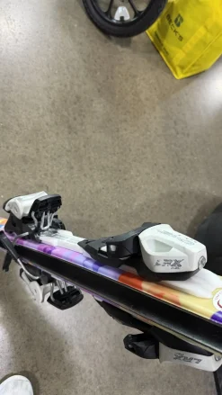 Used Head BEST FRIENDS Girls DH Ski/Binding Purple 117 cm
