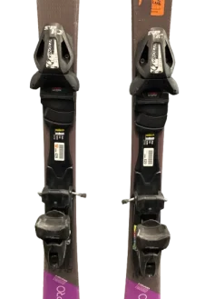 Used Head LINK PRO Girls DH Ski/Binding Purple 130 cm