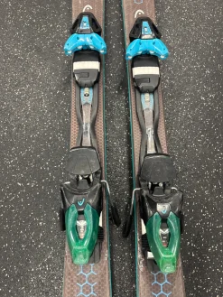 Used Head PURE JOY Womens DH Ski/Binding Grey 148 cm