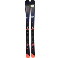 Used Head TOTAL JOY Womens DH Ski/Binding Navy Blue 163 cm