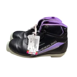 Used HEIERLING Womens SNS XC Ski Boots Purple W 07-07.5 / JR 05.5-06