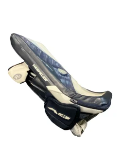 Used Hespeler A9 Senior Goalie Blocker Navy Blue
