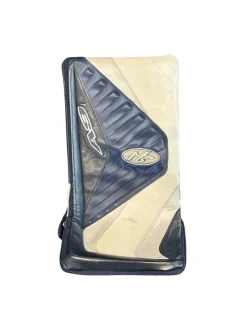 Used Hespeler A9 Senior Goalie Blocker Navy Blue