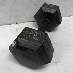 Used Hex Dumbbell 25 lb