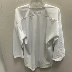 Used Hockey Practice Jersey White SM