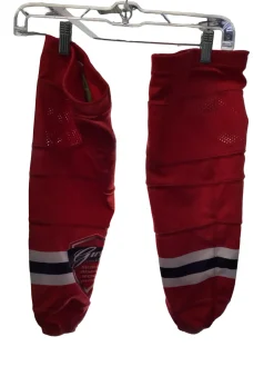 Used Hockey Sock Red 20
