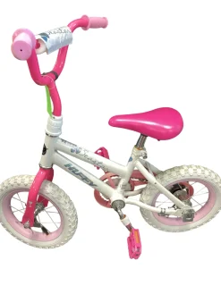 Used Huffy SEA STAR Training Wheel Bike Girls White 12"