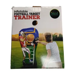 Used INFLATABLE FOOTBALL TARGET FB Training Aid