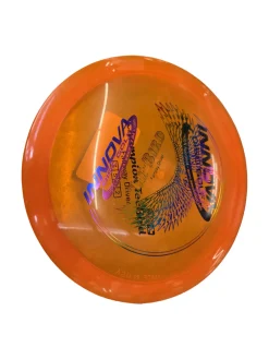 Used Innova CHAMPION TEEBIRD Disc Golf Driver Orange
