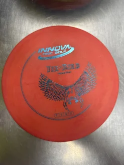 Used Innova DX TEE-BIRD Disc Golf Driver Red
