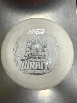 Used Innova DX WRAITH Disc Golf Driver White