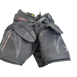 Used Itech AX5 GOALIE PANTS JR LG Junior Goalie Pant Black LG