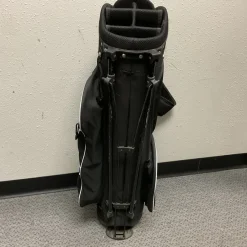 Used Itech Mens Stand Bag Black And Carolina Blue