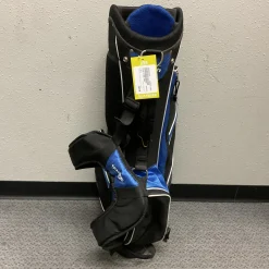 Used Itech Mens Stand Bag Black And Carolina Blue
