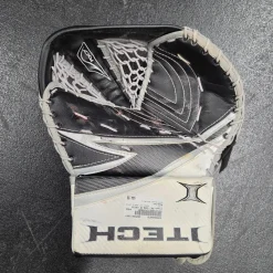 Used Itech RX7 GOALIE CATCH Senior Goalie Catcher Black And White