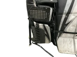 Used Itech RX5 Goalie Leg Pads Senior White 38"