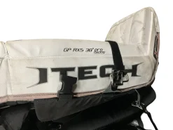Used Itech RX5 Goalie Leg Pads Senior White 38