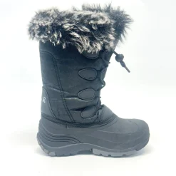 Used Kamik Snow/Hunt/Hike Boots Y Black Junior 01