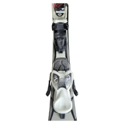 Used K2 AMP INDY JSL JUNIOR SKIS Boys DH Ski Bindings White