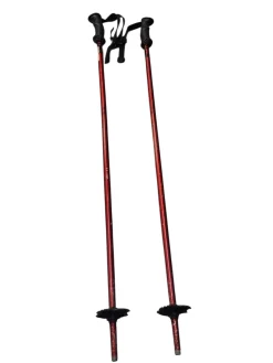 Used KERMA VECTOR Girls DH Ski Pole Red 85 cm / 34 in