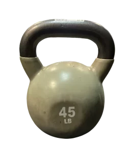 Used Kettle Dumbbell (Each) Grey 45 lb