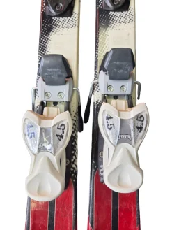 Used K2 INDY JUNIOR SKIS W/MARKER 4.5 BINDINGS Boys DH Ski/Binding None 112 cm