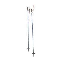 Used K2 5 KARAT WMNS SKI POLES 48IN Womens DH Ski Pole Royal Blue 120 cm / 48 in