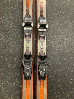 Used K2 KONIC Mens DH Ski/Binding Orange 177 cm