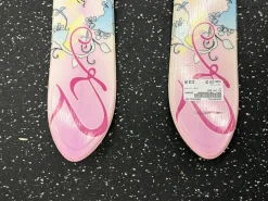 Used K2 LUV BUG Girls DH Ski/Binding Pink 134 cm