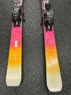 Used K2 LUV STRUCK 80 Womens DH Ski/Binding Purple 156 cm