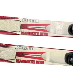 Used K2 MAMMOTH MTN JR Boys DH Ski/Binding Red 136 cm