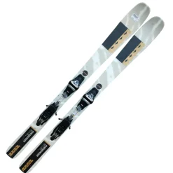 Used K2 MINDBENDER 89TI Womens Down Hill Ski/Binding Grey 158 cm