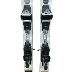Used K2 MINDBENDER 89TI Womens Down Hill Ski/Binding Grey 158 cm