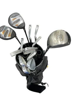 Used Knight TOUR DISTANCE + ONE SHOT Mens Package Set RH Black 13 Piece