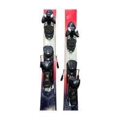 Used K2 OOLALUV 85TI Womens DH Ski/Binding Red 163 cm