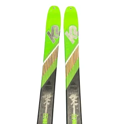 Used K2 WAYBACK 88 Mens Skis Only Green 174 cm